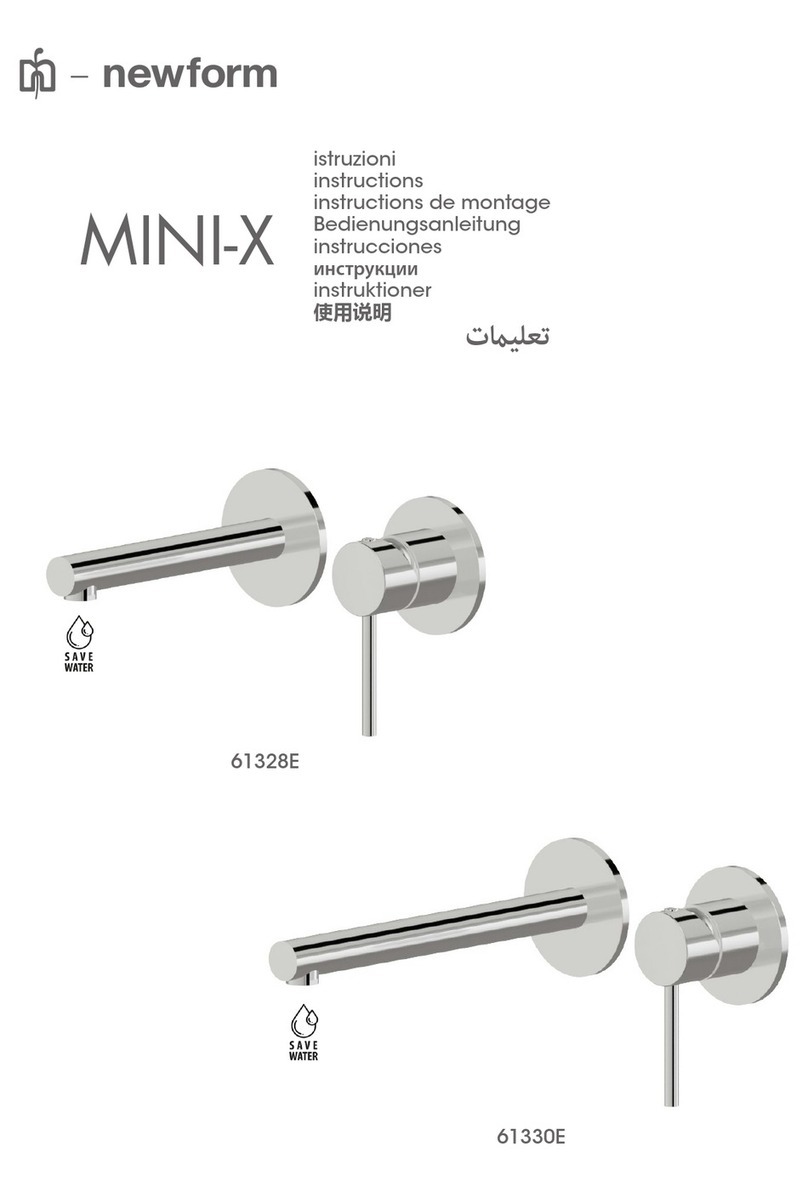 newform MINI-X 61328E User manual