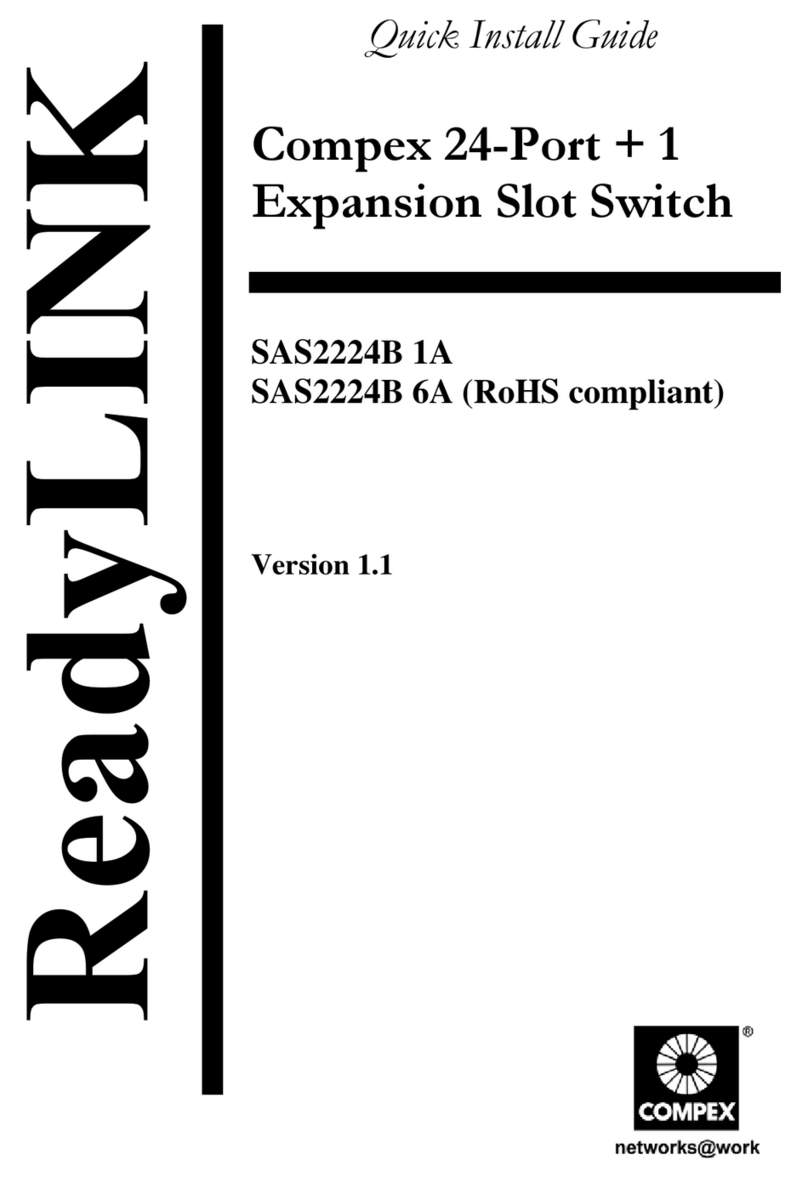 Compex SAS2224B 1A User manual