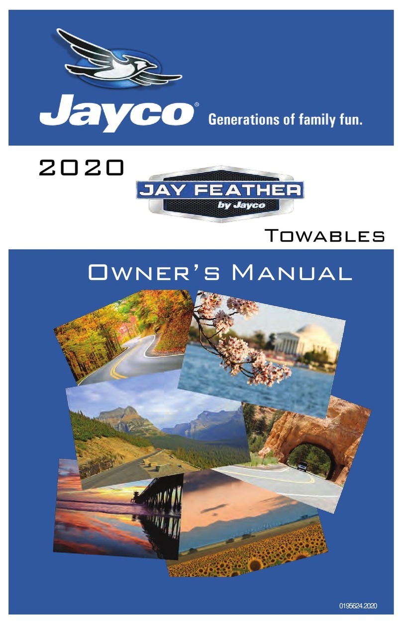 Jayco JAY FEATHER Towables 2020 User manual
