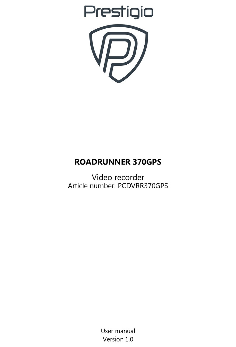 Prestigio ROADRUNNER 370GPS User manual