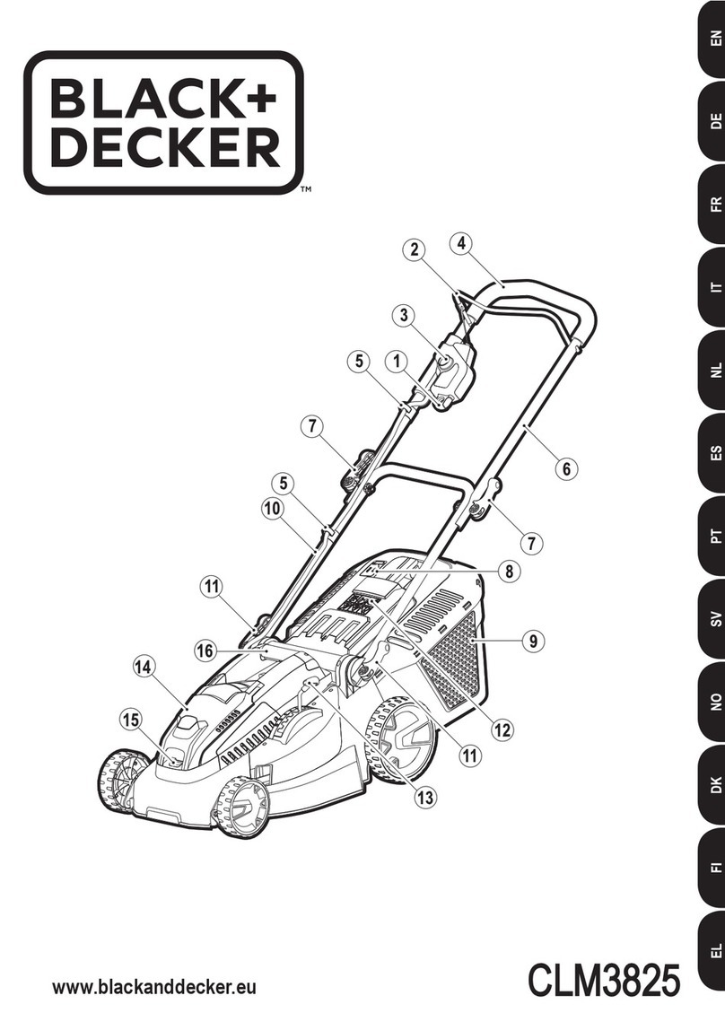 Black & Decker CLM3825 User manual