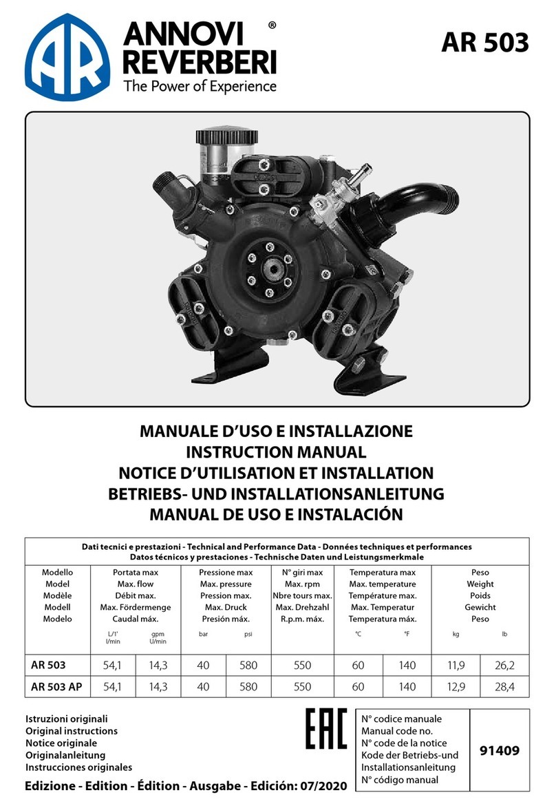 Annovi Reverberi AR 503 AP instruction manual