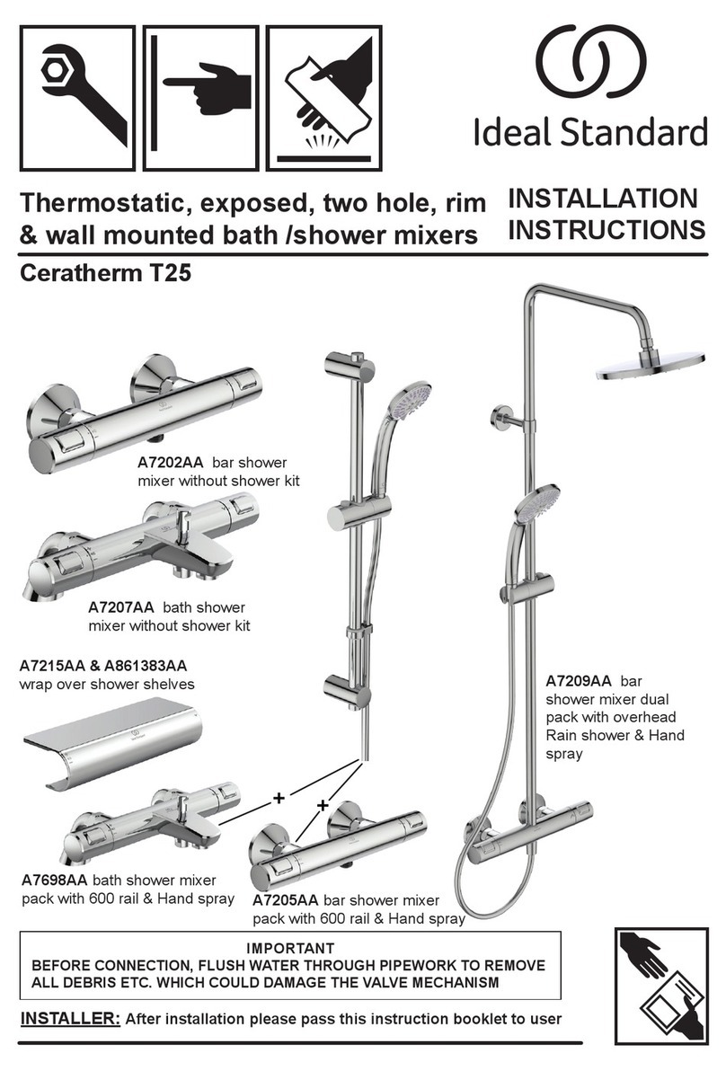 Ideal-Standard Ceratherm T25 installation instructions