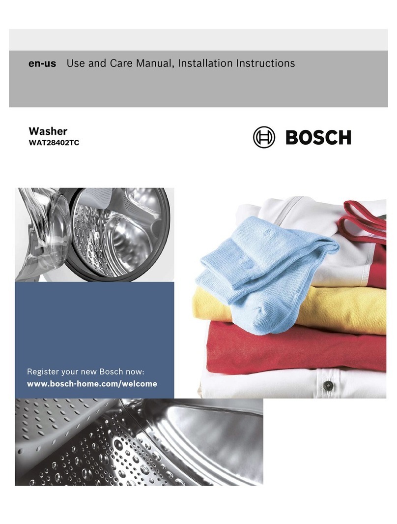 Bosch WAT28402TC User manual