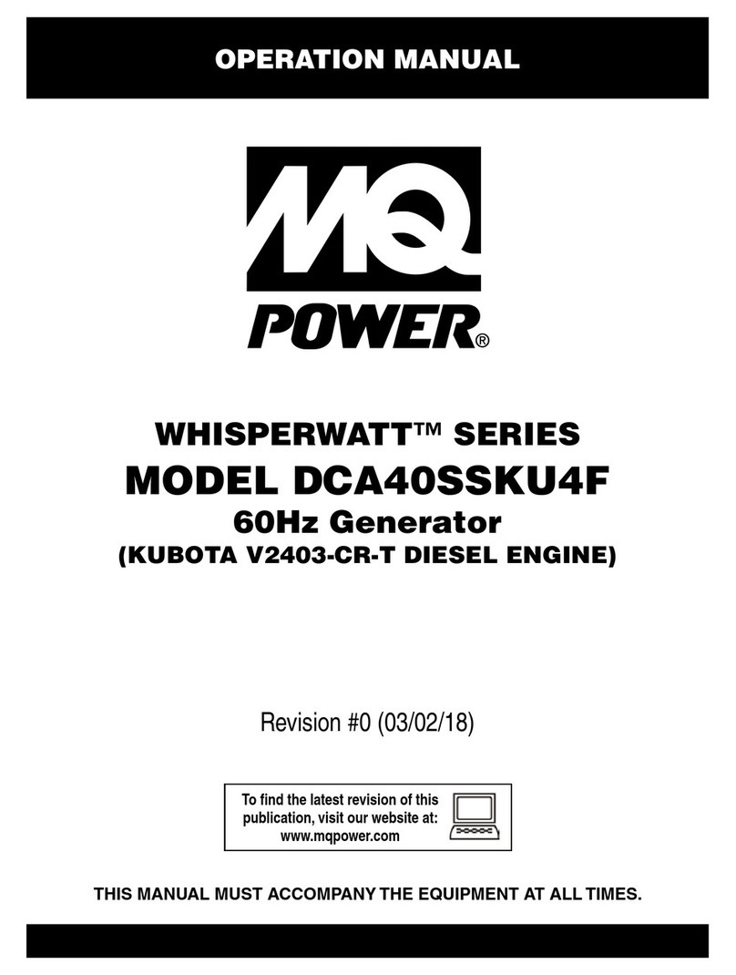 MQ Power DCA40SSKU4F User manual