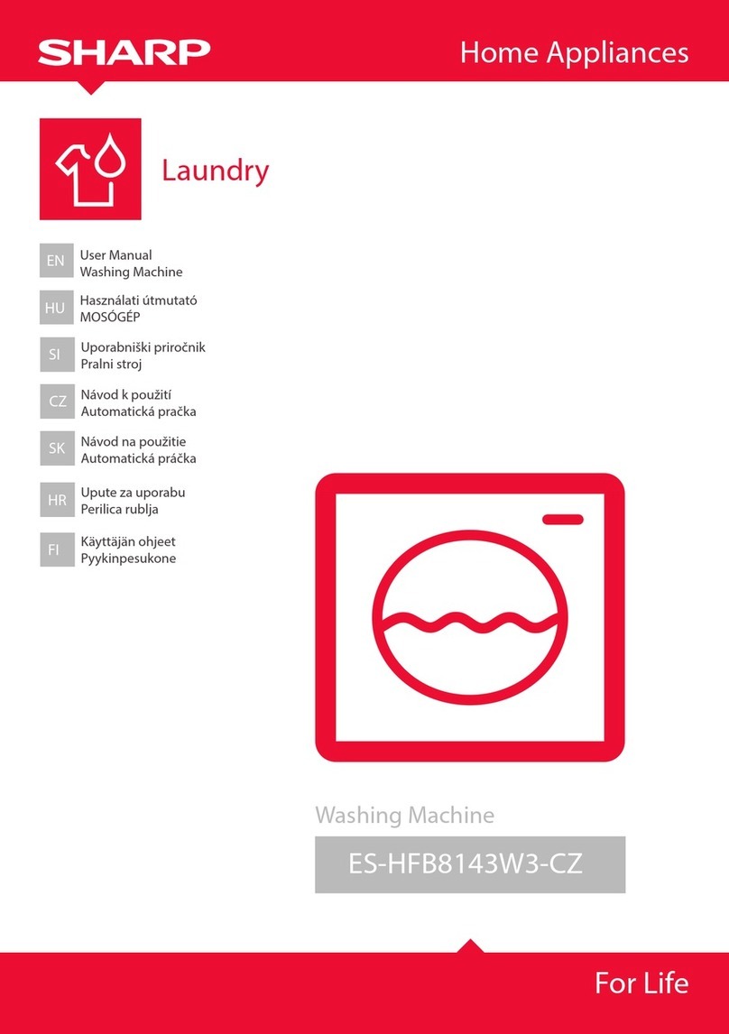Sharp ES-HFB8143W3-CZ User manual