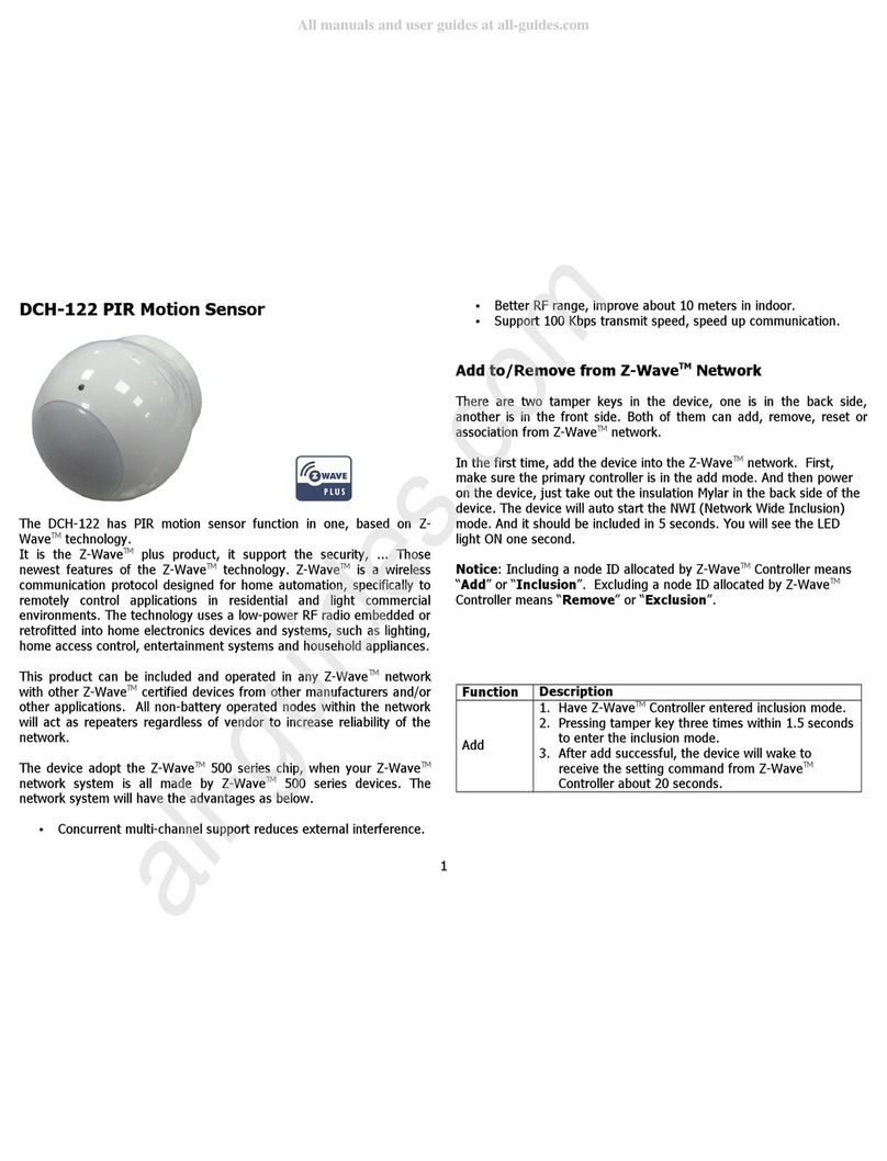 D-Link DCH-122 User manual