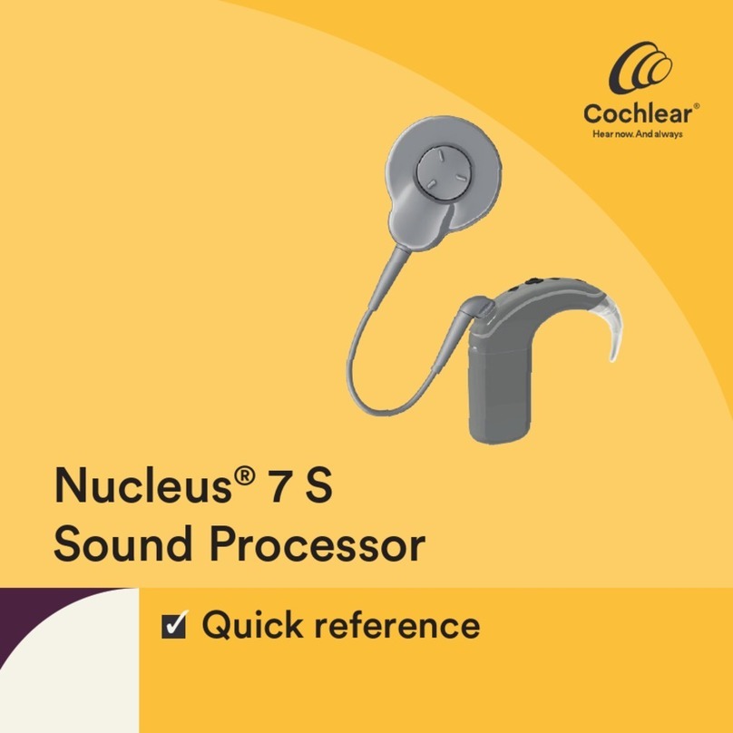 Cochlear Nucleus 7 S quick reference