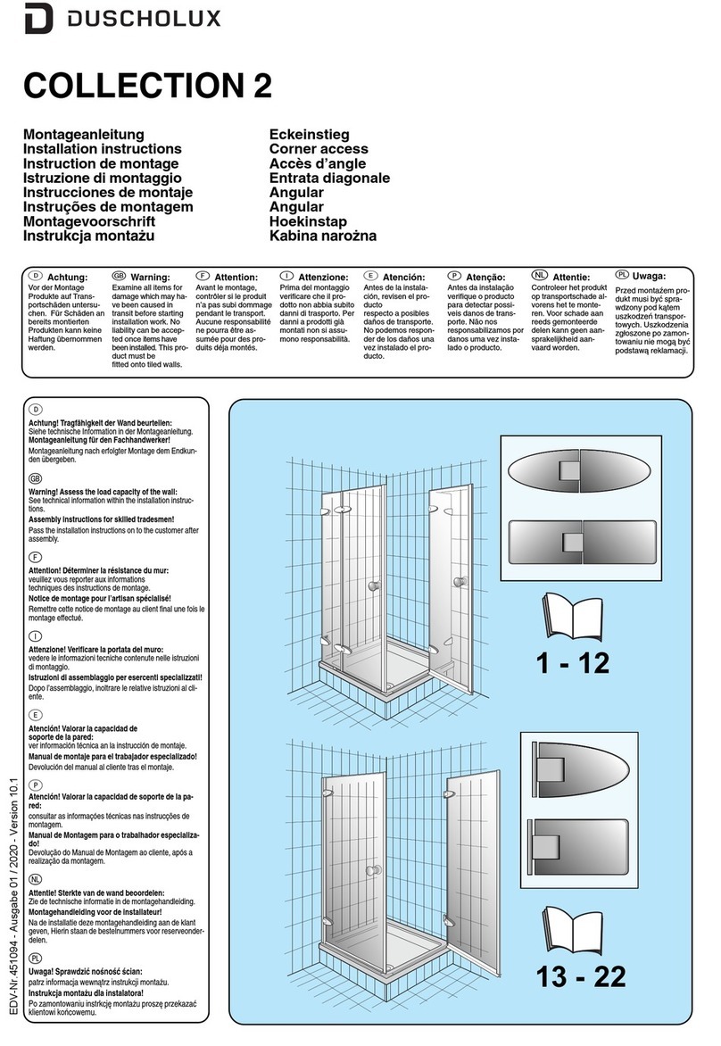 Duscholux COLLECTION 2 Maritim User manual