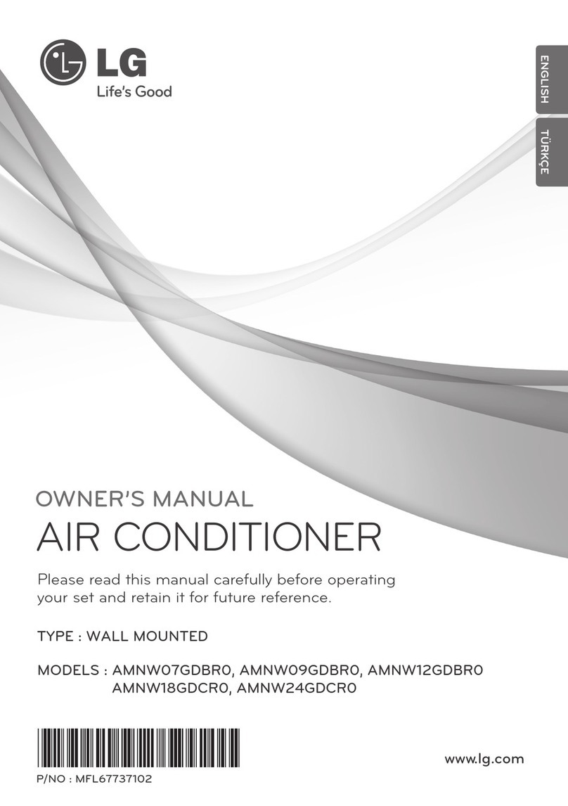 LG AMNW07GDBR0 User manual