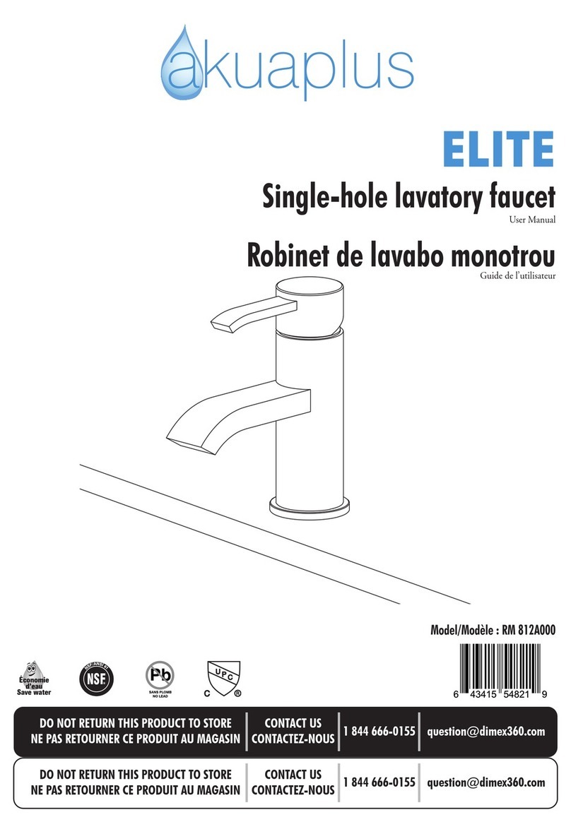 Akuaplus ELITE RM 812A000 user manual