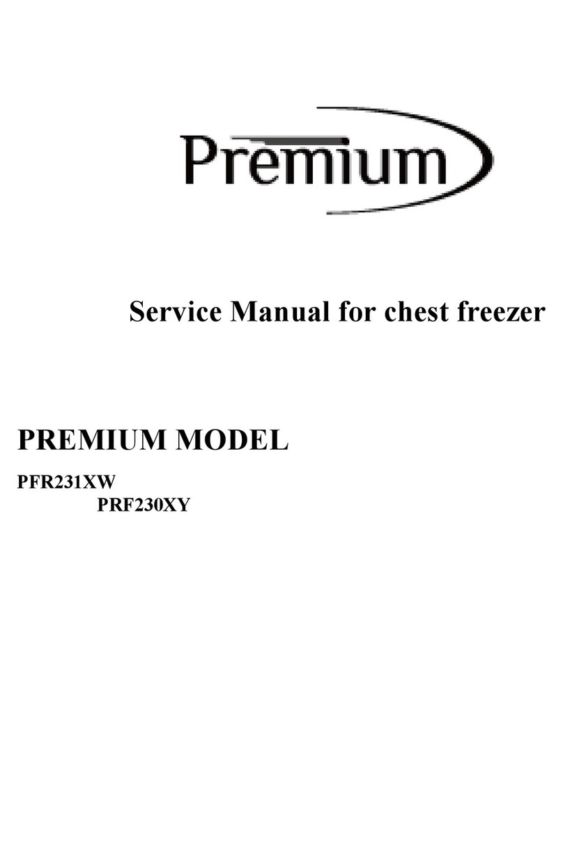 Premium PFR231XW Service manual