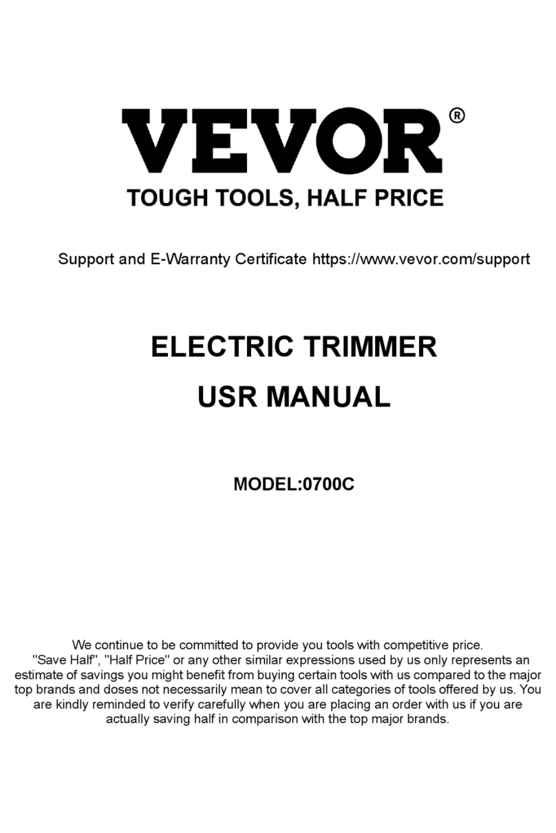 VEVOR 0700C User manual