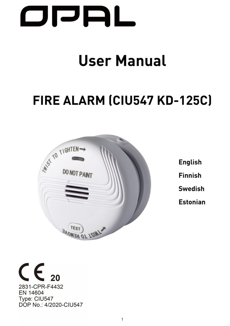 Opal KD-125C user manual