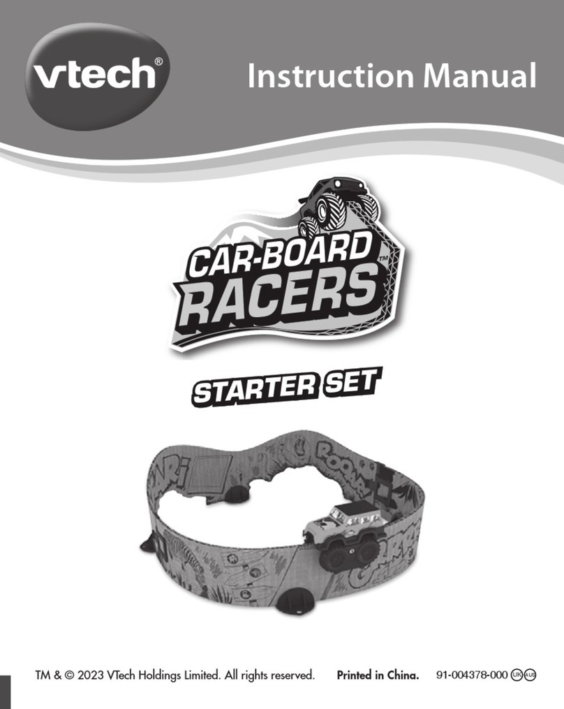 V-tech CAR-BOARD RACERS STARTER SET User manual