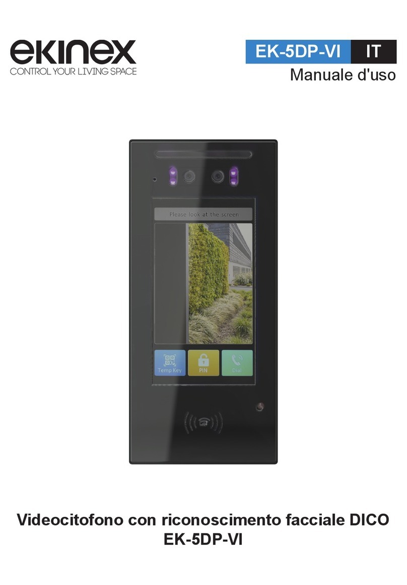 Ekinex DICO EK-5DP-VI user manual