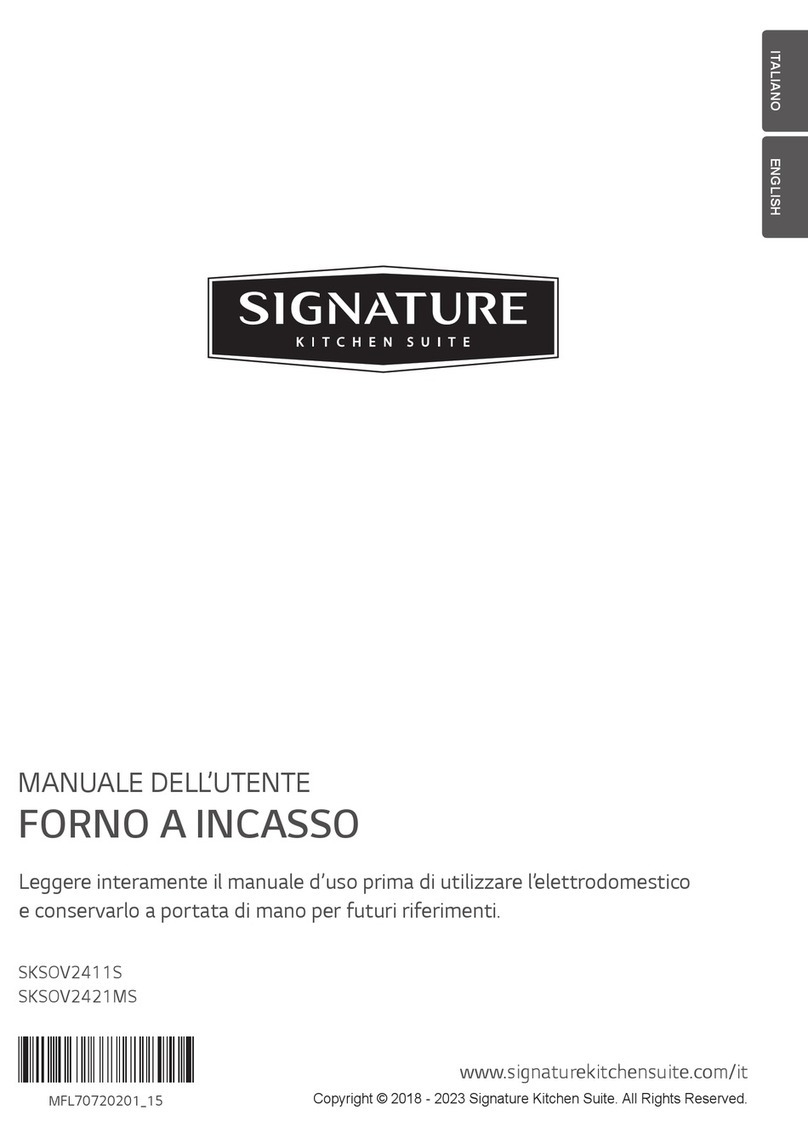 Signature Kitchen Suite SKSOV2411S owner's manual