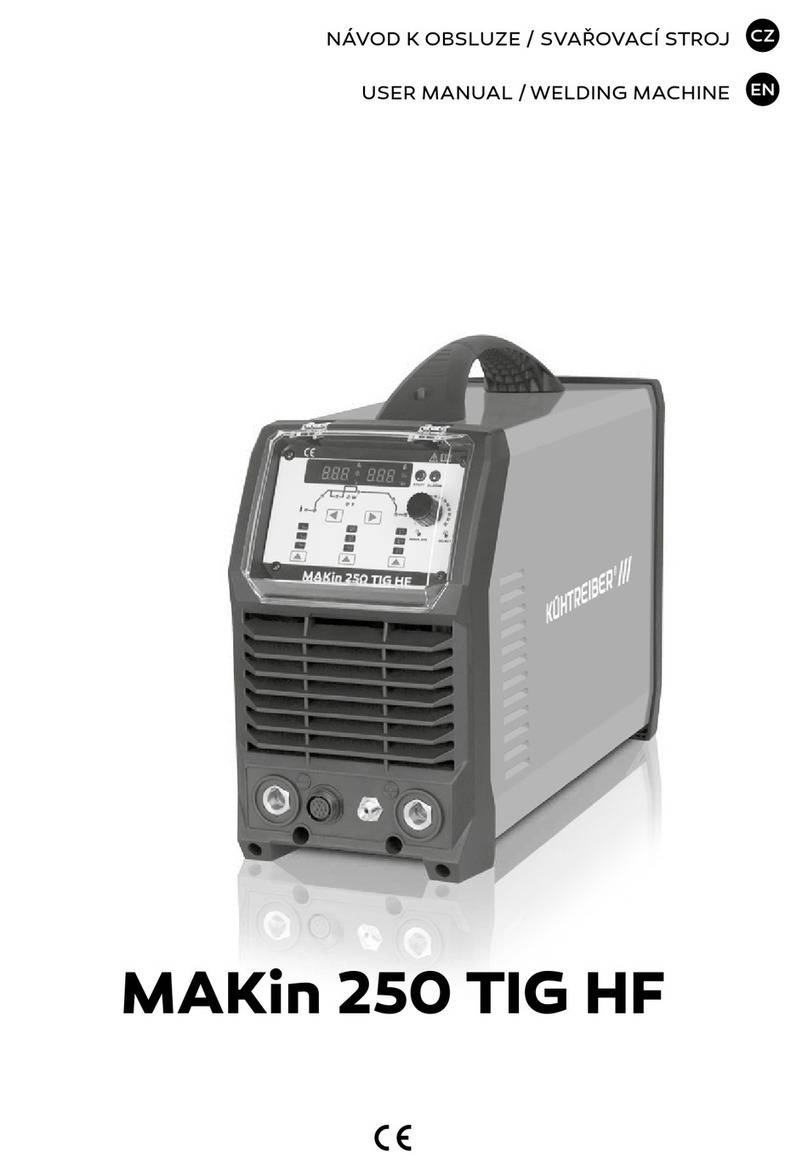Kühtreiber MAKin 250 TIG HF user manual