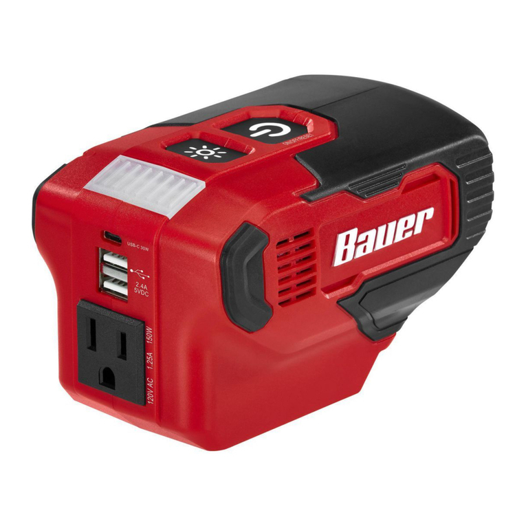 Bauer HYPERMAX LITHIUM 2209C-B user manual