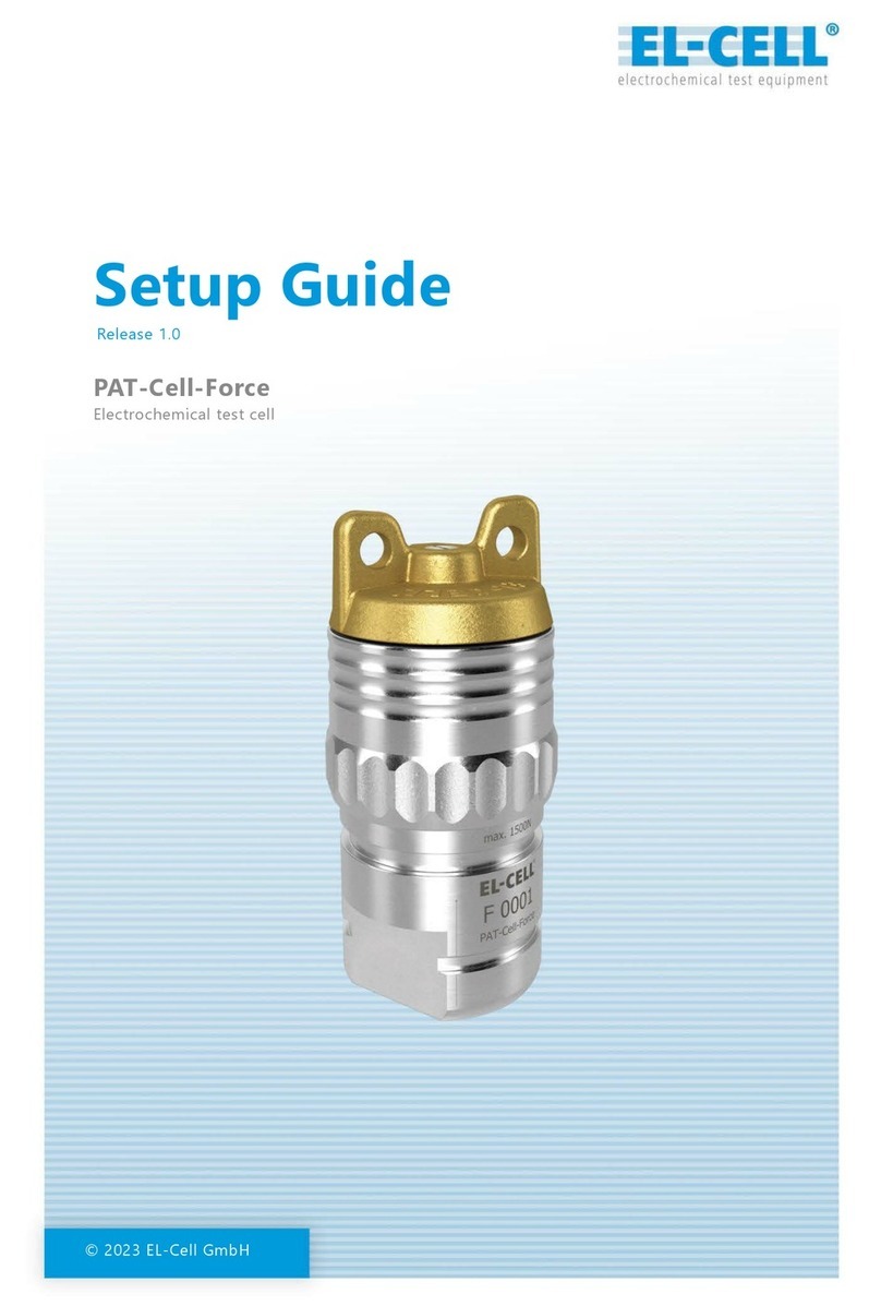 EL-CELL PAT-Cell-Force Setup guide