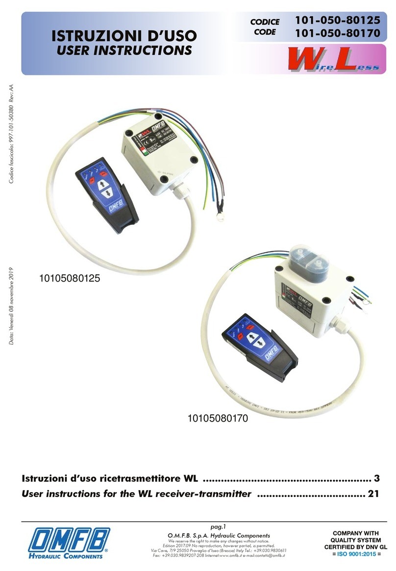 OMFB WireLess 101-050-80125 User manual