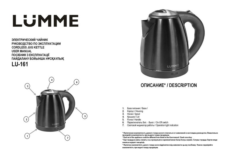 Lumme LU-161 user manual