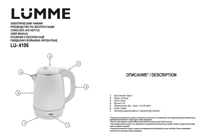 Lumme LU-4106 User manual