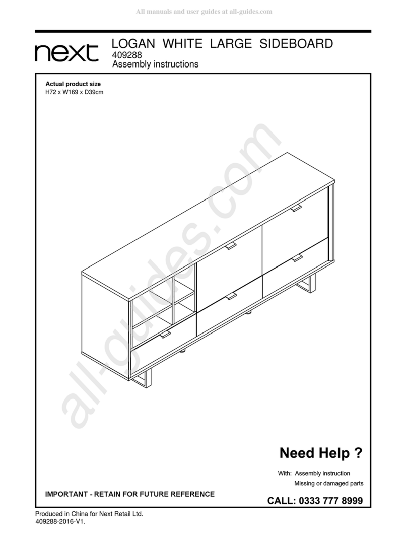 Next LOGAN 409288 Assembly instructions