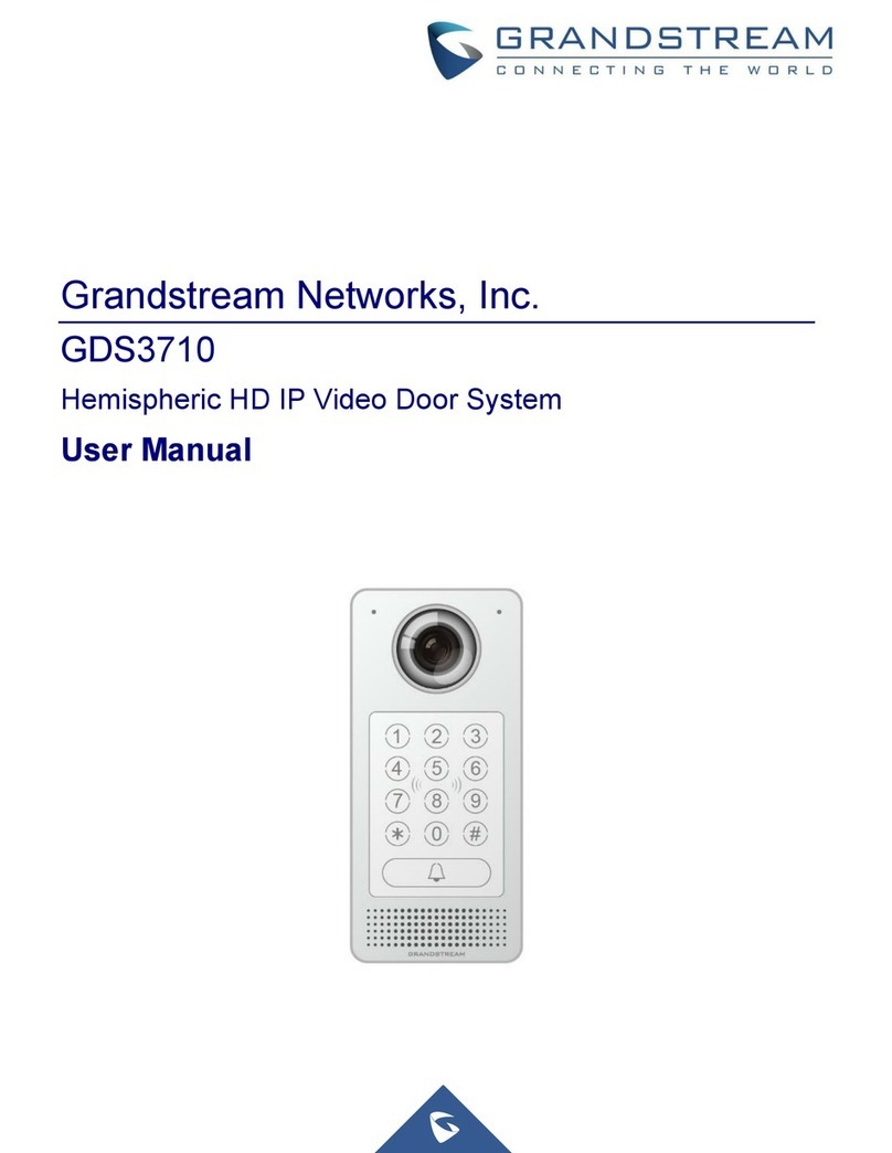 Grandstream Networks GDS3710 User manual