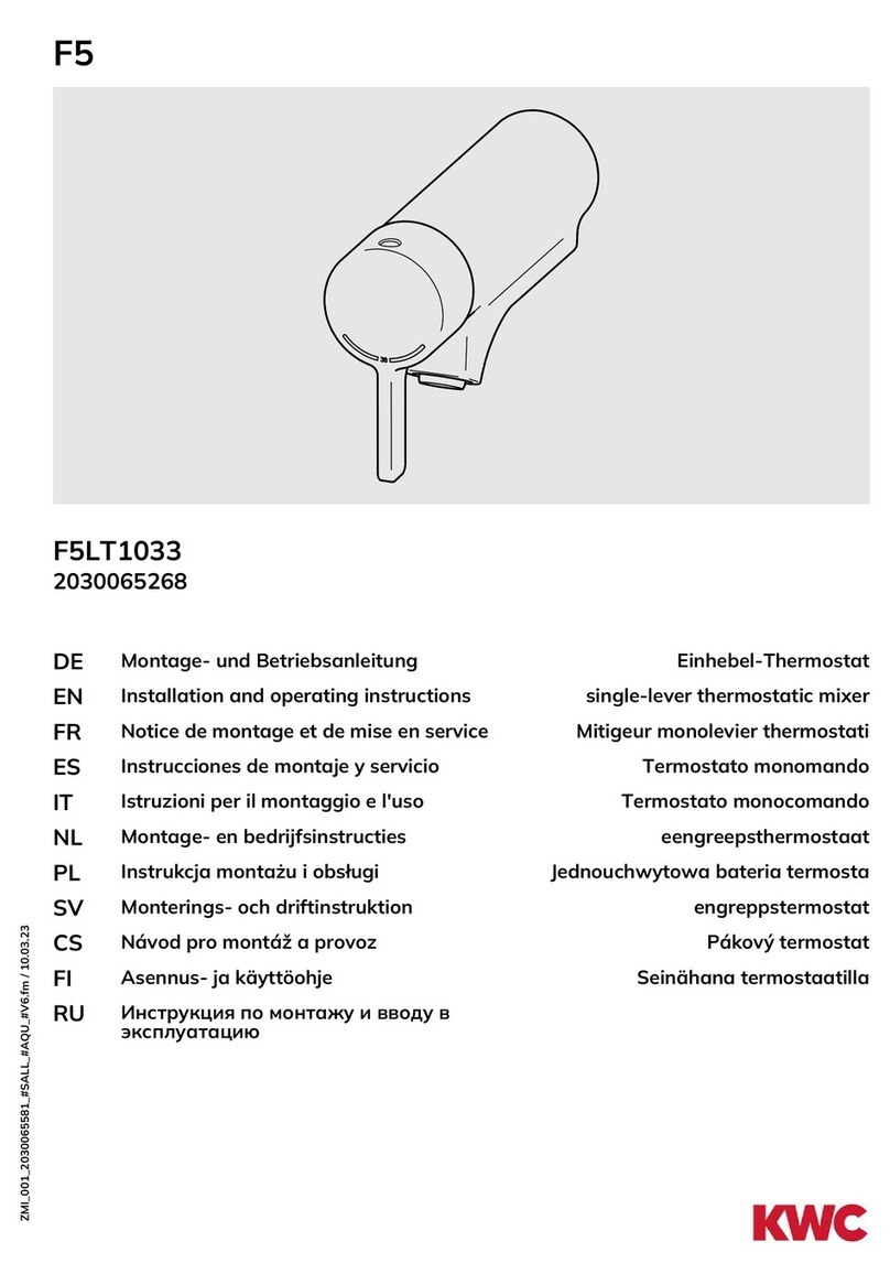 KWC F5LT1033 User manual KWC F5LT1033 User manual