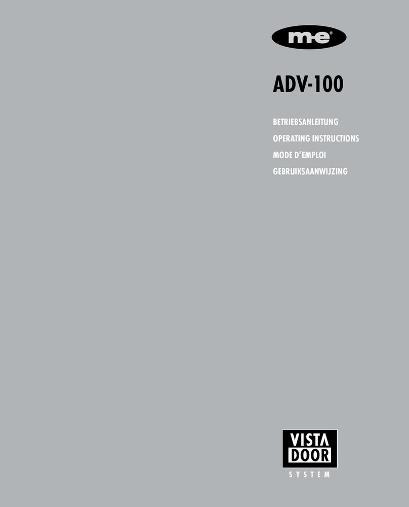 M-E ADV 112 WW User manual M-E ADV 112 WW User manual