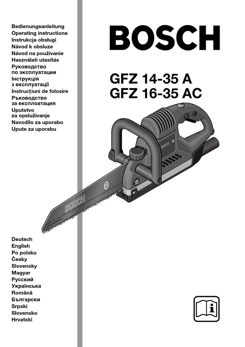 Bosch GFZ 14-35 A operating instructions