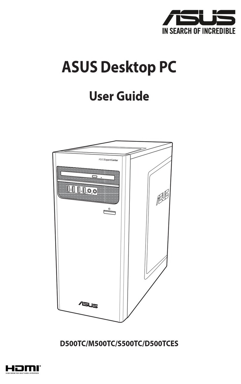 Asus ExpertCenter D5 Tower user guide