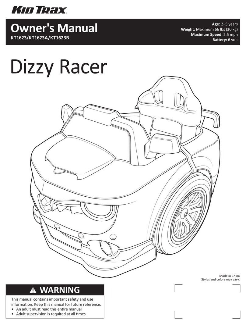 KID Trax KT1623A User manual