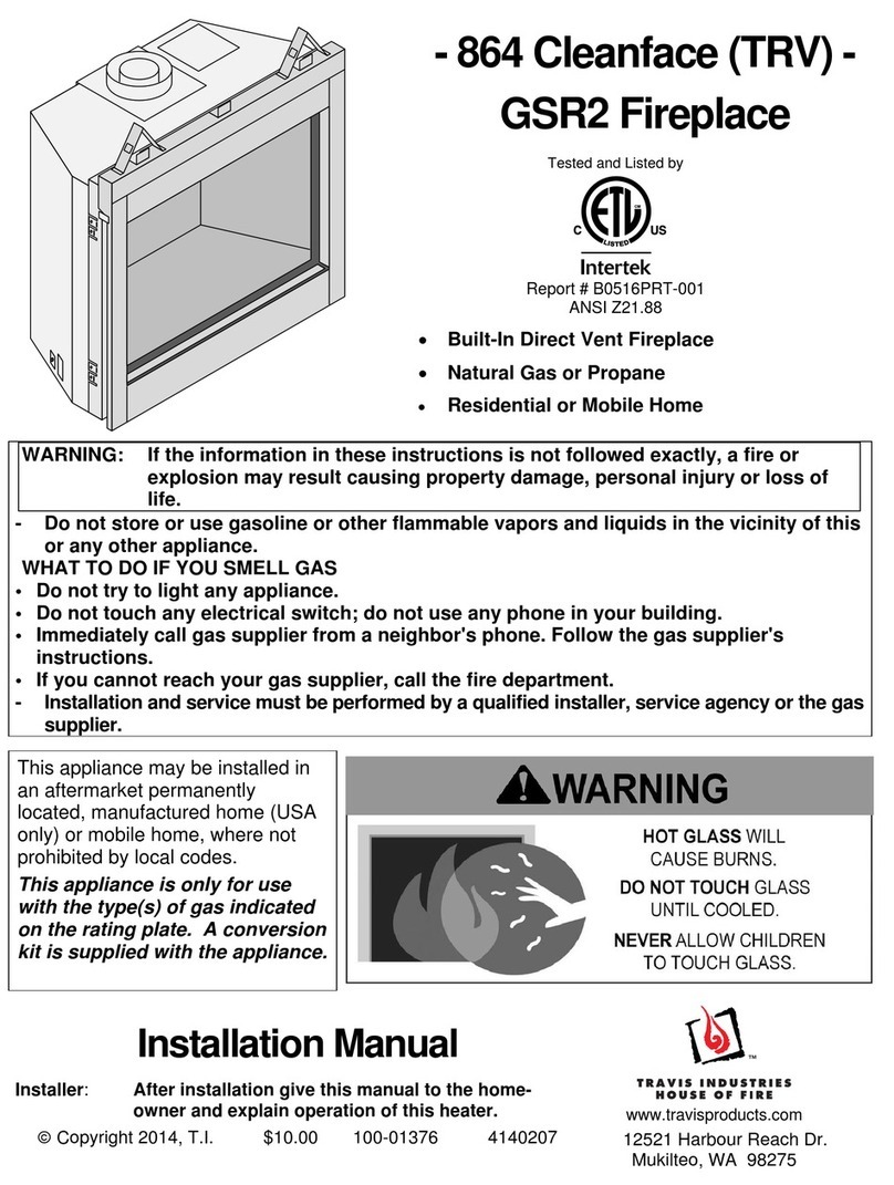 Travis Industries Cleanface 864 User manual