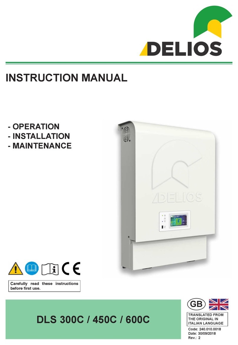 Delios DLS 450C User manual