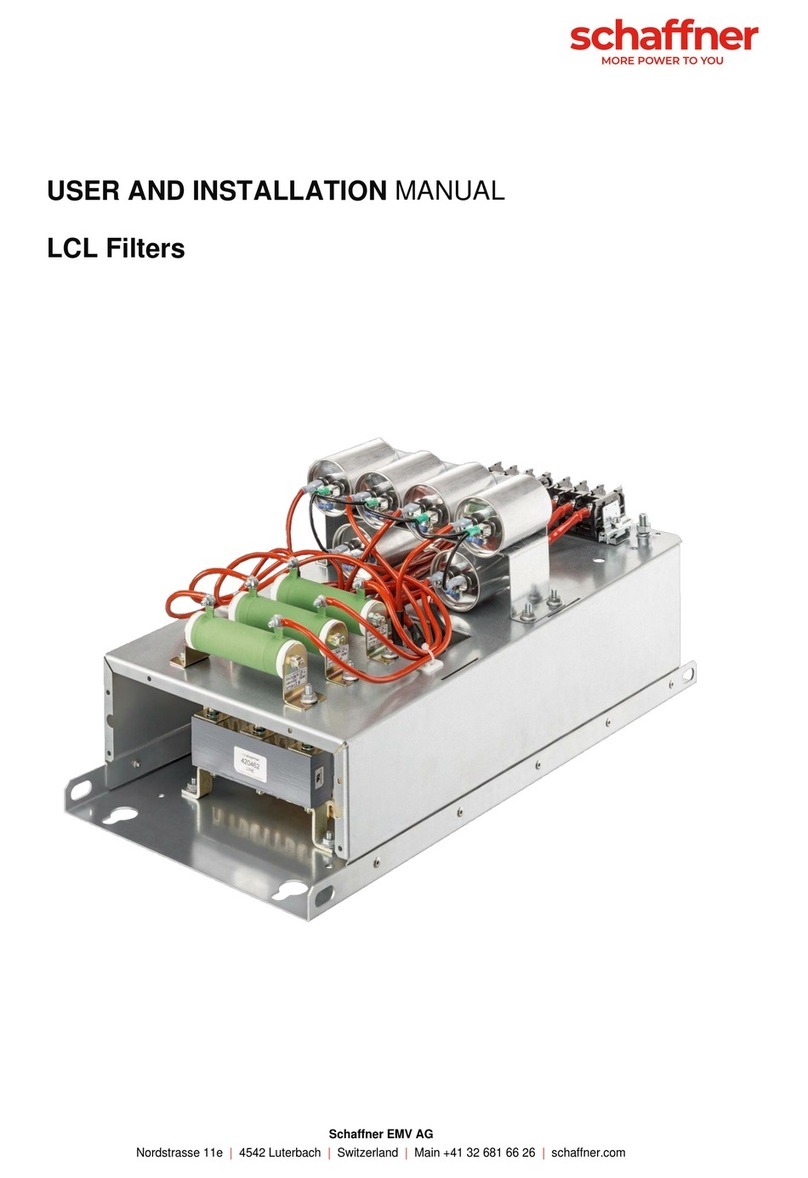 Schaffner FN6840-25-113-E0XXR Operating manual