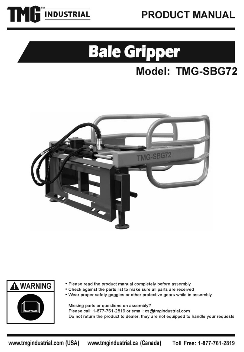TMG TMG-SBG72 product manual