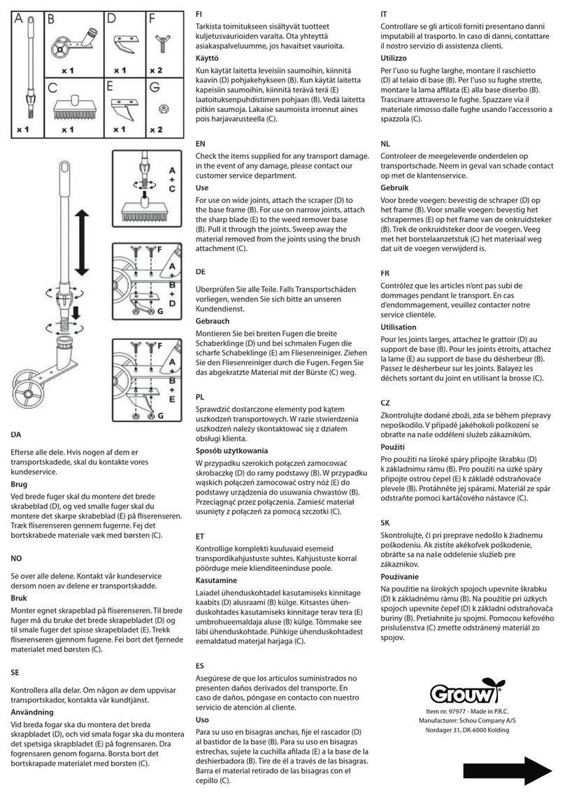 Grouw! 97977 User manual