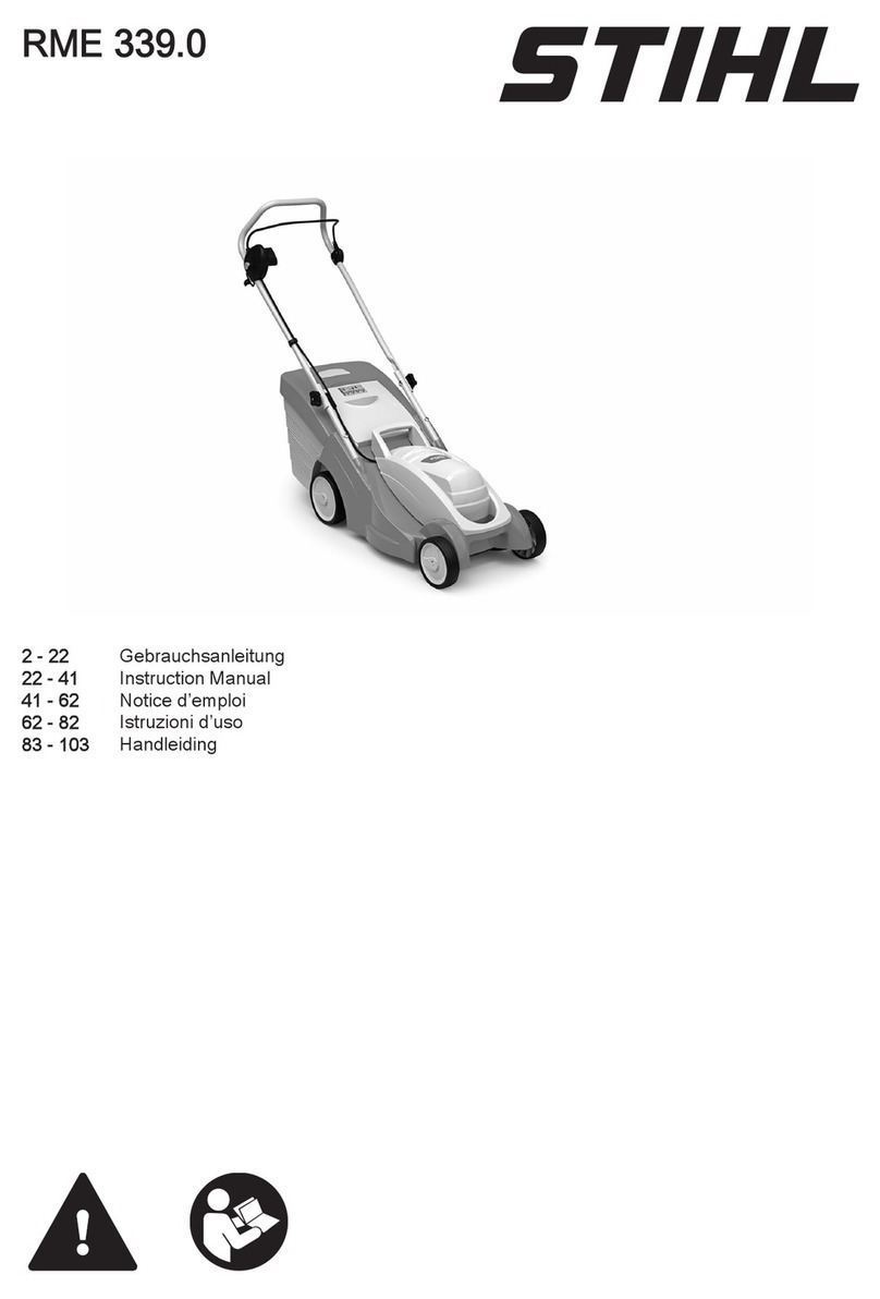 Stihl RME 339.0 User manual Stihl RME 339.0 User manual