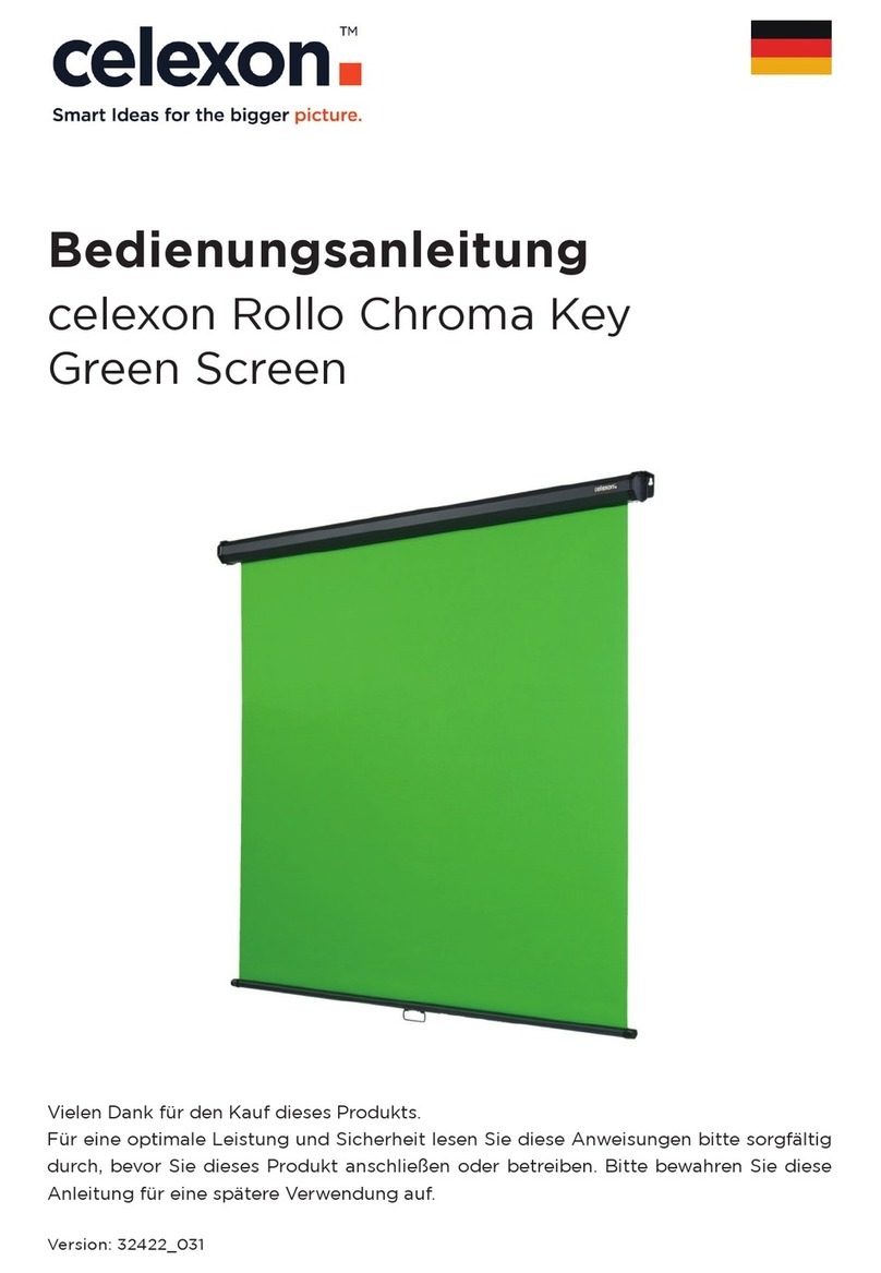 Celexon Chroma Key User manual