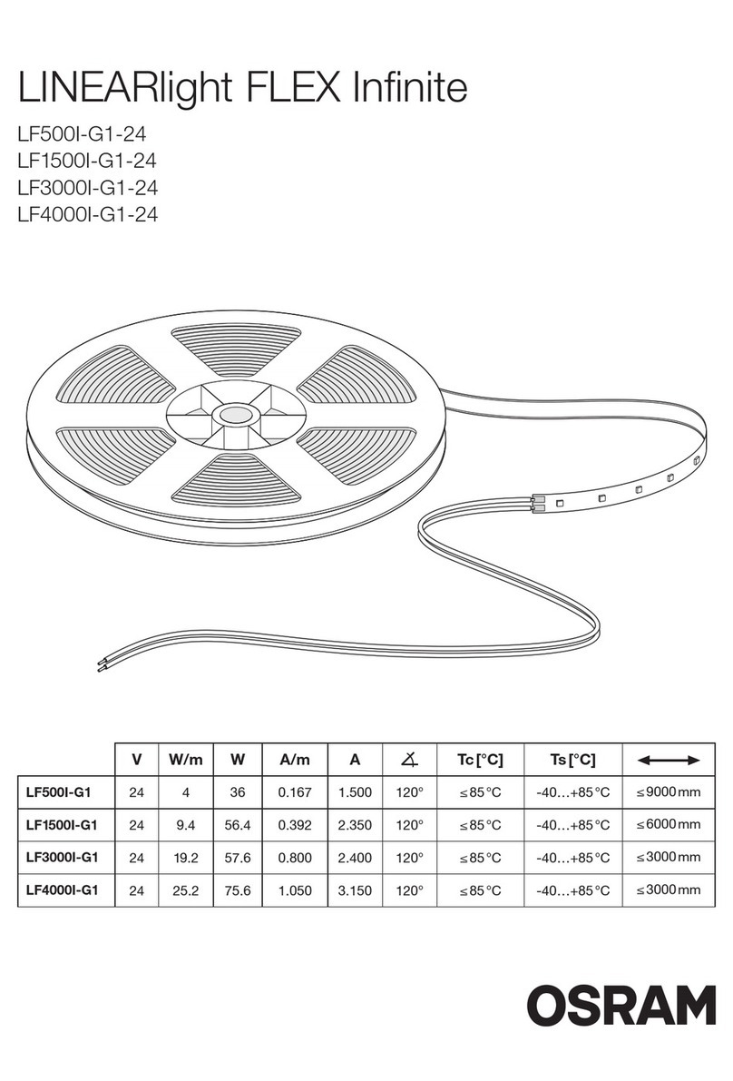 Osram LINEARlight FLEX Infinite quick start guide