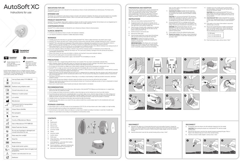 Tandem AutoSoft XC User manual