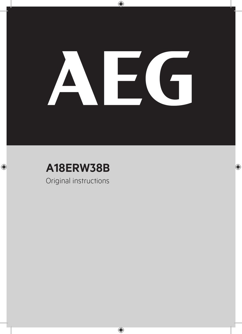 AEG A18ERW38B User manual