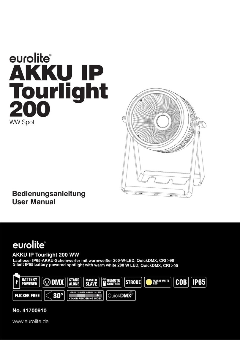 EuroLite AKKU IP Tourlight 200 user manual