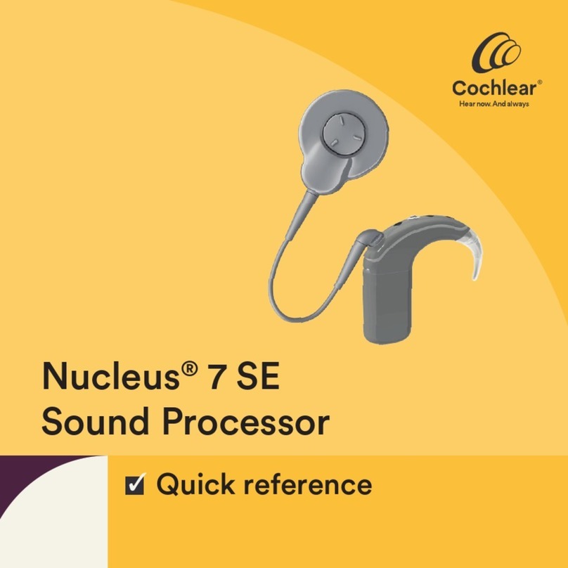 Cochlear Nucleus 7 SE quick reference