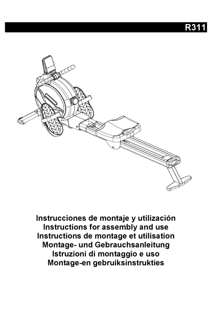 BH FITNESS R311 Instructions for assembly and use