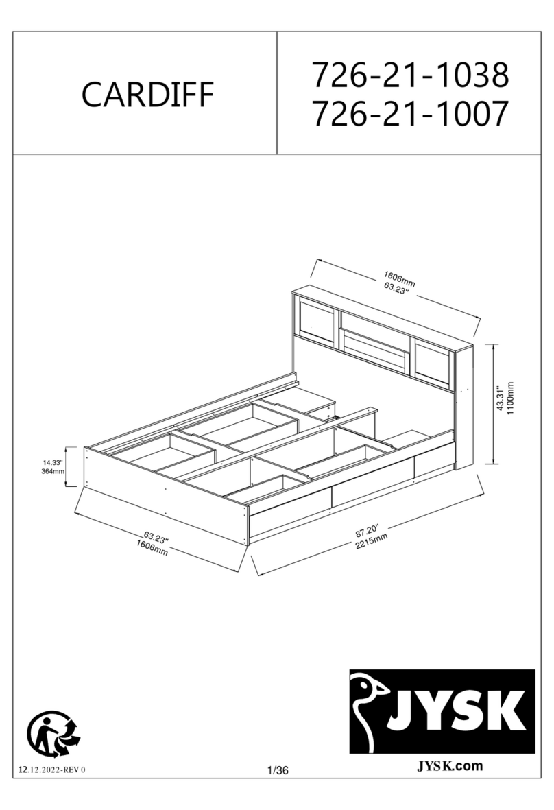 Jysk CARDIFF 726-21-1038 manual