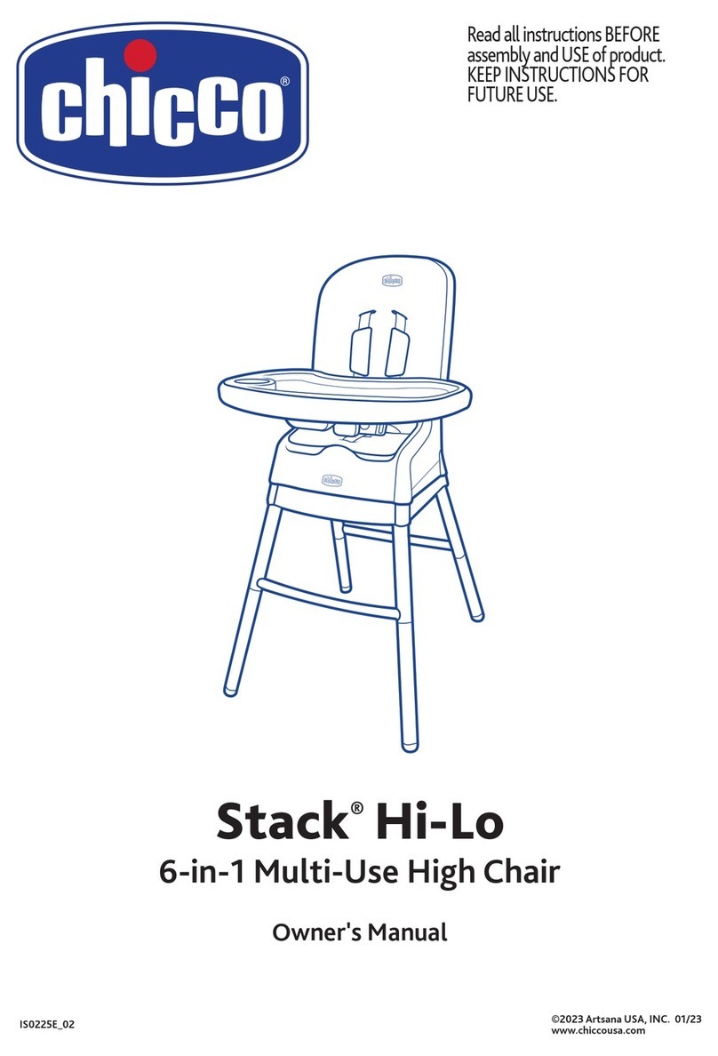 Chicco Stack Hi-Lo User manual