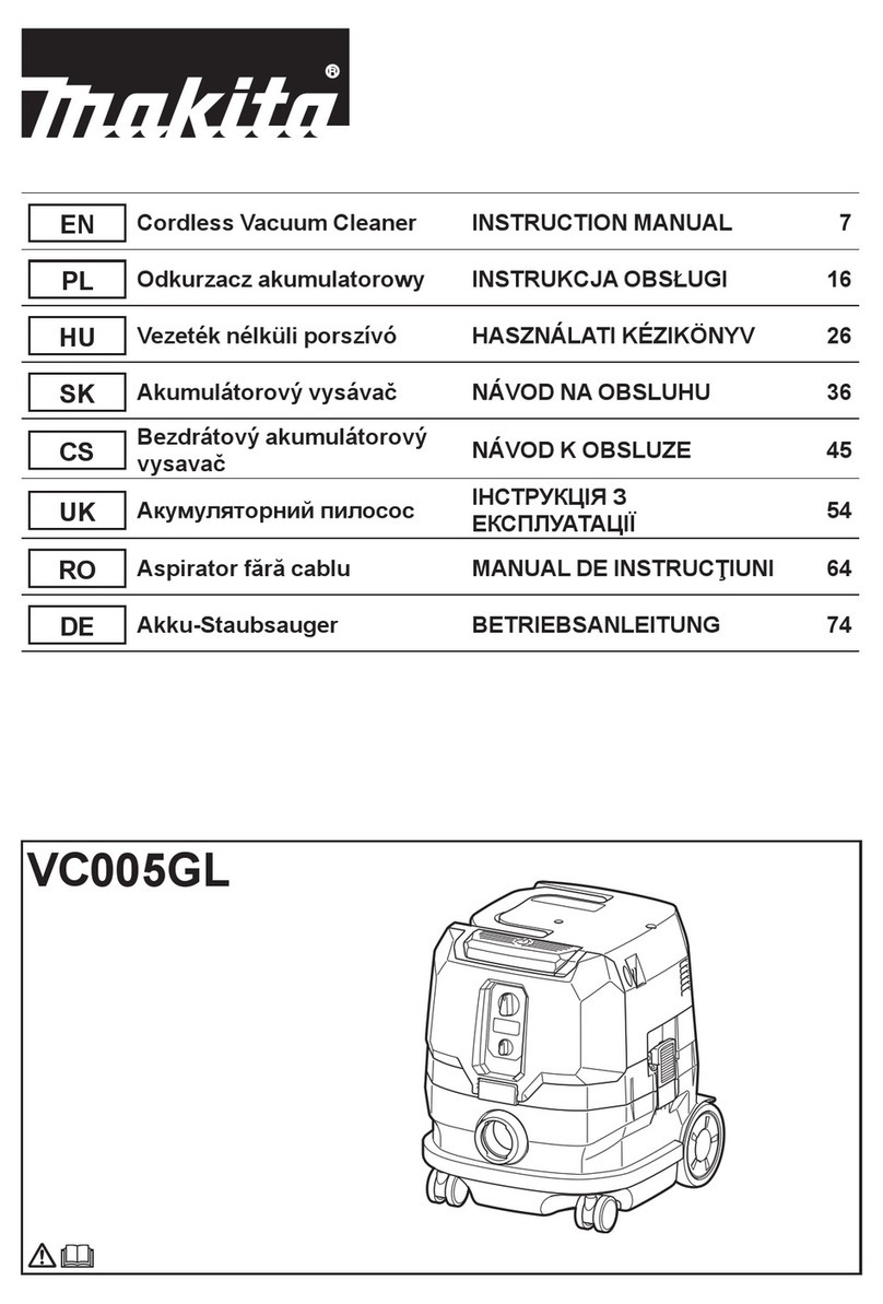 Makita VC005GL User manual Makita VC005GL User manual